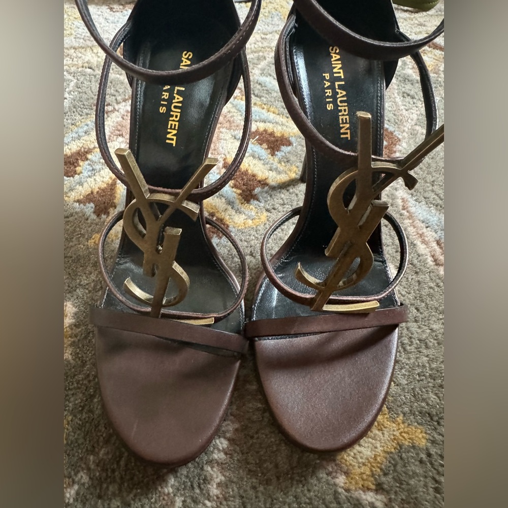 Brand new authentic YSL sandals